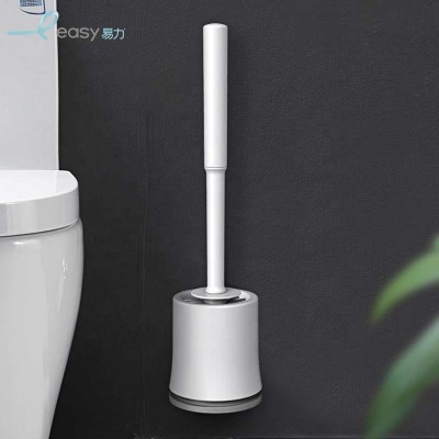 Household Plastic Bathroom Cleaning TPR Toilet Brush and Holder